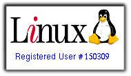 Linux Registered User# 150309
